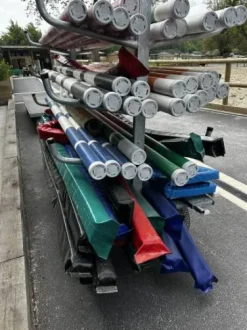 CHARIOT A BARRES - PLATEAU ALU