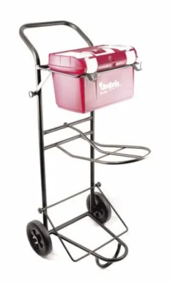 Chariot d'écurie pliable en métal