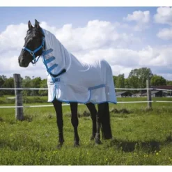 Chemise anti-mouches combo - riding world - polyester respirant