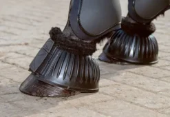 Cloche caoutchouc velcro mouton HKM