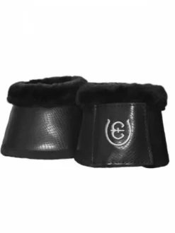 Cloches avec faux mouton Equestrian Stockholm - Black Edition