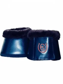 Cloches avec faux mouton Equestrian Stockholm - Monaco Blue