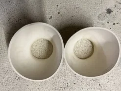 Cloches caoutchouc fermées