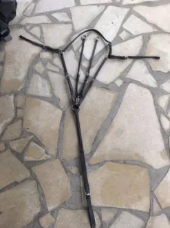 Collier CWD a pont demi rond taille 3 marron