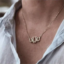 Collier fers à cheval - Ponytail & Co