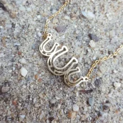 Collier fers à cheval - Ponytail & Co