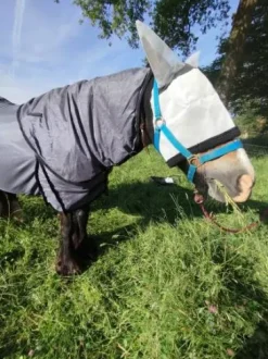 Couverture anti mouche avec couvre cou