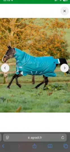 Couverture de pré HORSEWARE 400g intégrale 140cm