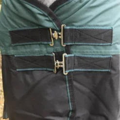 Couverture imperméable 600 deniers et 200 gr vert/noir - JMR Pro