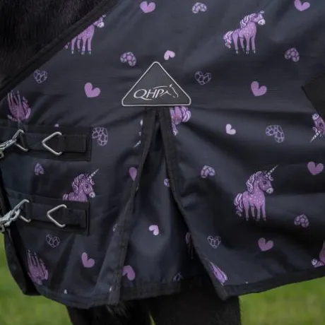 Couverture imperméable Lize 100g - QHP - Noir violet