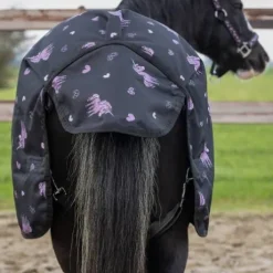 Couverture imperméable Lize 100g - QHP - Noir violet