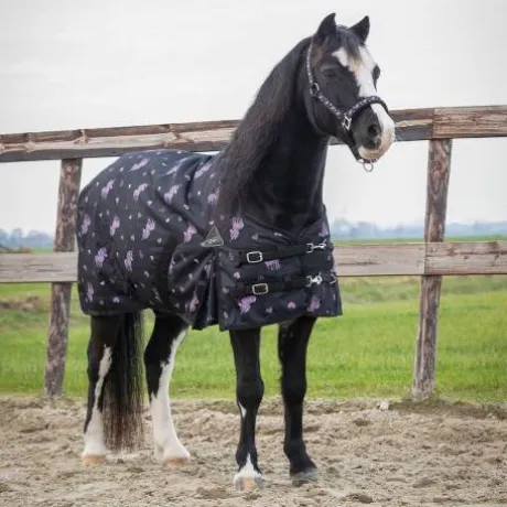 Couverture imperméable Lize 100g - QHP - Noir violet