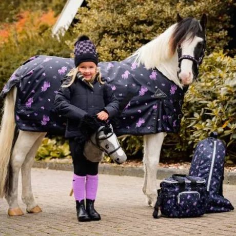 Couverture imperméable Lize 100g - QHP - Noir violet