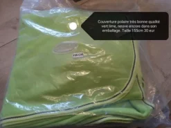 Couverture polaire taille 155cm