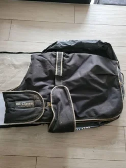 Couverture poulain BR Classic 1200D - 340g, noir