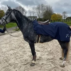 Couvre-reins 3 en 1 bleu marine - JMR