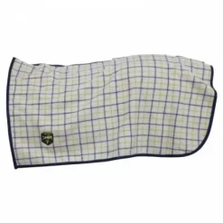 Couvre-reins laine tattersalls - PETITPAS - Élégance intemporelle