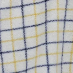 Couvre-reins laine tattersalls - PETITPAS - Élégance intemporelle