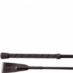 Cravache de saut ida antidérapante - br - poignée en cuir