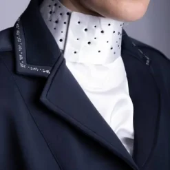 Cravate Lavallière satinée avec cristaux - Harrys horse