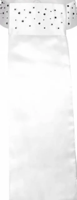 Cravate Lavallière satinée avec cristaux - Harrys horse