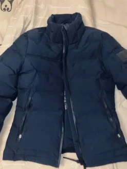 Doudoune Equiline bleu marine taille XS