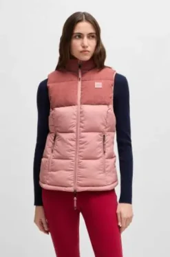 Doudoune sans manches VIOLA CORD PUFFER - Boss Equestrian