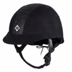 ELUMEN8 - Casque Microsuede Noir Brillant Charles Owen