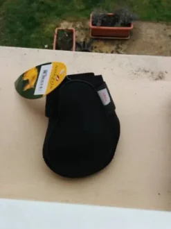 Ensemble guêtre + protège boulet moumoute noir neuf