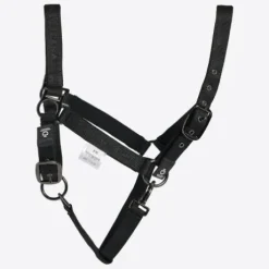 Ensemble licol & longe nylon noir  - Cavalleria Toscana