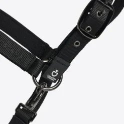 Ensemble licol & longe nylon noir - Cavalleria Toscana