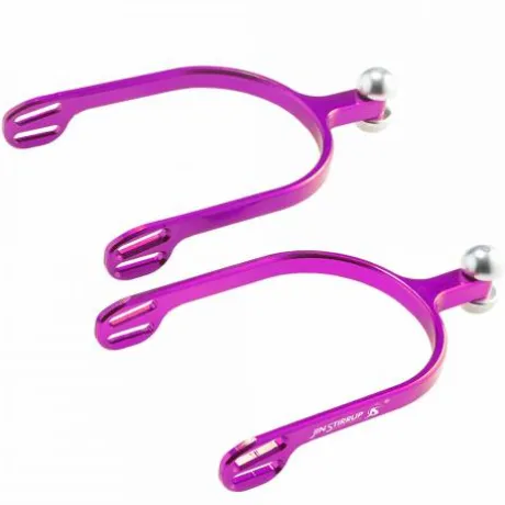 Eperons longs en aluminium Jin Stirrup