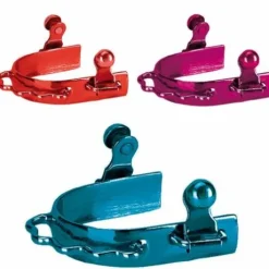 Eperons WESTERN BARREL colorés