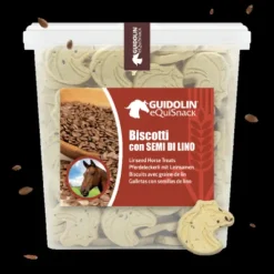 Equisnack - Biscuit avec graine de lin 2,5kg - Guidolin