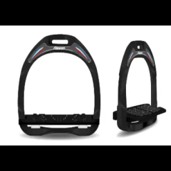 Etriers aluminium noir personnalisables - Flex-on