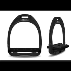 Etriers aluminium noir personnalisables - Flex-on