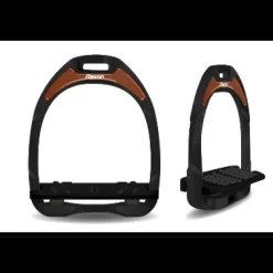 Etriers aluminium noir personnalisables - Flex-on