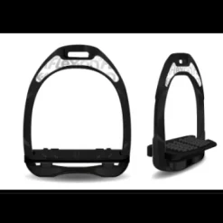 Etriers aluminium noir personnalisables - Flex-on