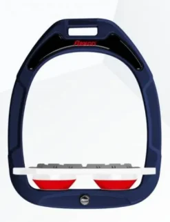 Etriers Flex On GC Marine  -Blanc - Rouge Plat Grip