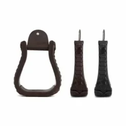 Etriers Western en cuir Lakota