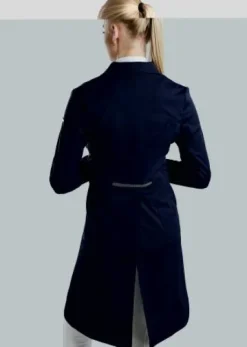 Frac long de dressage Gun Metal et Crystal - Montar - Élégance et performance