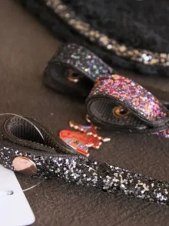 Frontal disco à pression - ju & pa - cuir tanné végétal