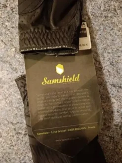 Gants Samshield V-Skin Swarovski – Taille 7,5 – Noir