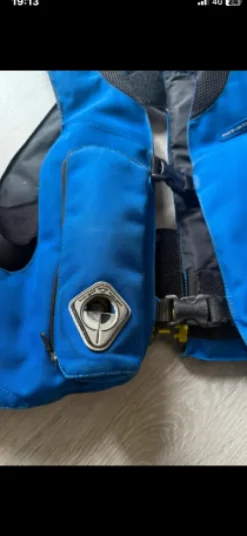 Gilet air bag hit air bleu kids M-XL