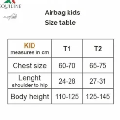 Gilet airbag Allshot Kid by Equiline + 1 cartouche offerte !