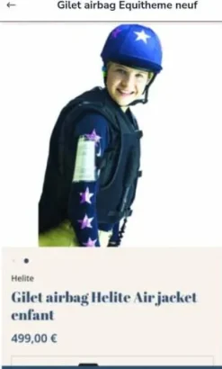 Gilet Airbag NEUF