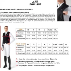 Gilet Airbag unisexe Eclair Equiline