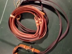 guides attelage cuir