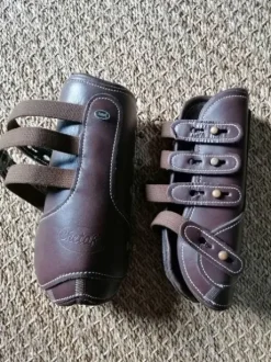 Guêtres cuir taille cheval