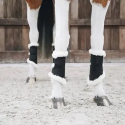 Guêtres de dressage Turnout Boots Air - Kentucky - Cuir nubuck artificiel